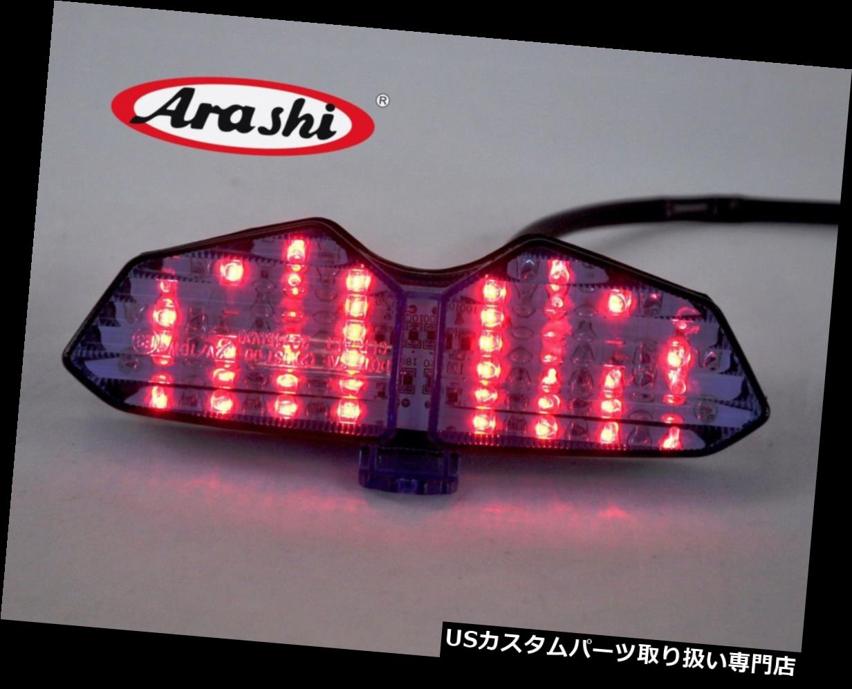 USテールライト YAMAHA YZF R6 2003 2004 2005 R6S LEDターンシグナルライトブレーキリアテールL用フィット Fit For YAMAHA YZF R6 2003 2004 2005 R6S LED Turn Signal Light Brake Rear Tail L 【並行輸入品】