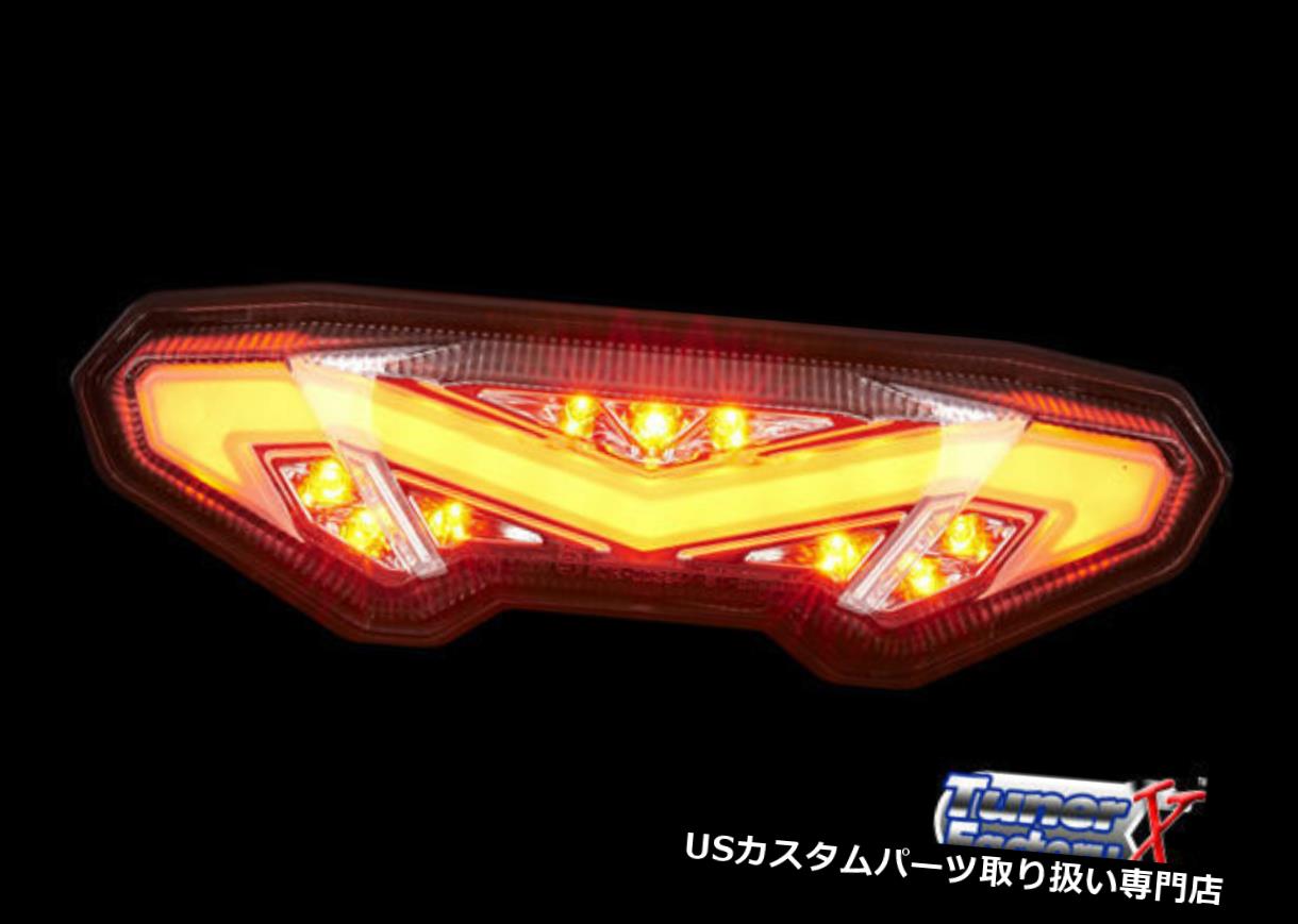 USテールライト テールブレーキターンシグナル統合型YAMAHA FZ-09 MT09 MT10用クリアライト Tail Brake Turn Signals Integrated Led Clear Light For YAMAHA FZ-09 MT09 MT10 【並行輸入品】