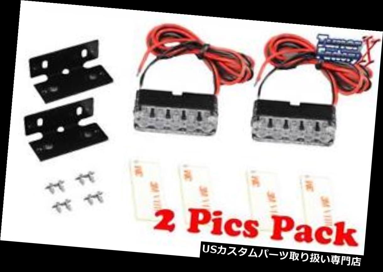 USテールライト 赤いLEDリアランマーカーブレーキテールライトオートバイスーパーバイクF4i ZX6 ZX9 RED LED Rear Run Markers Brake Tail Light Motorcycle Super Bike F4i ZX6 ZX9 【並行輸入品】 25,967円