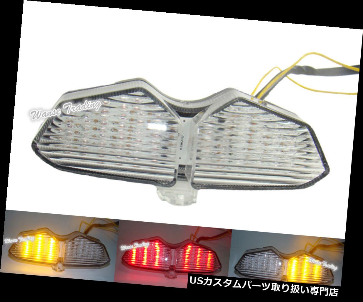 USテールライト YAMAHA YZF R6 2003-2005 R6S XTZ 250X 2006-2009用テールターンシグナルライトクリア Tail Turn Signals Light Clear For YAMAHA YZF R6 2003-2005 R6S XTZ 250X 2006-2009 【並行輸入品】