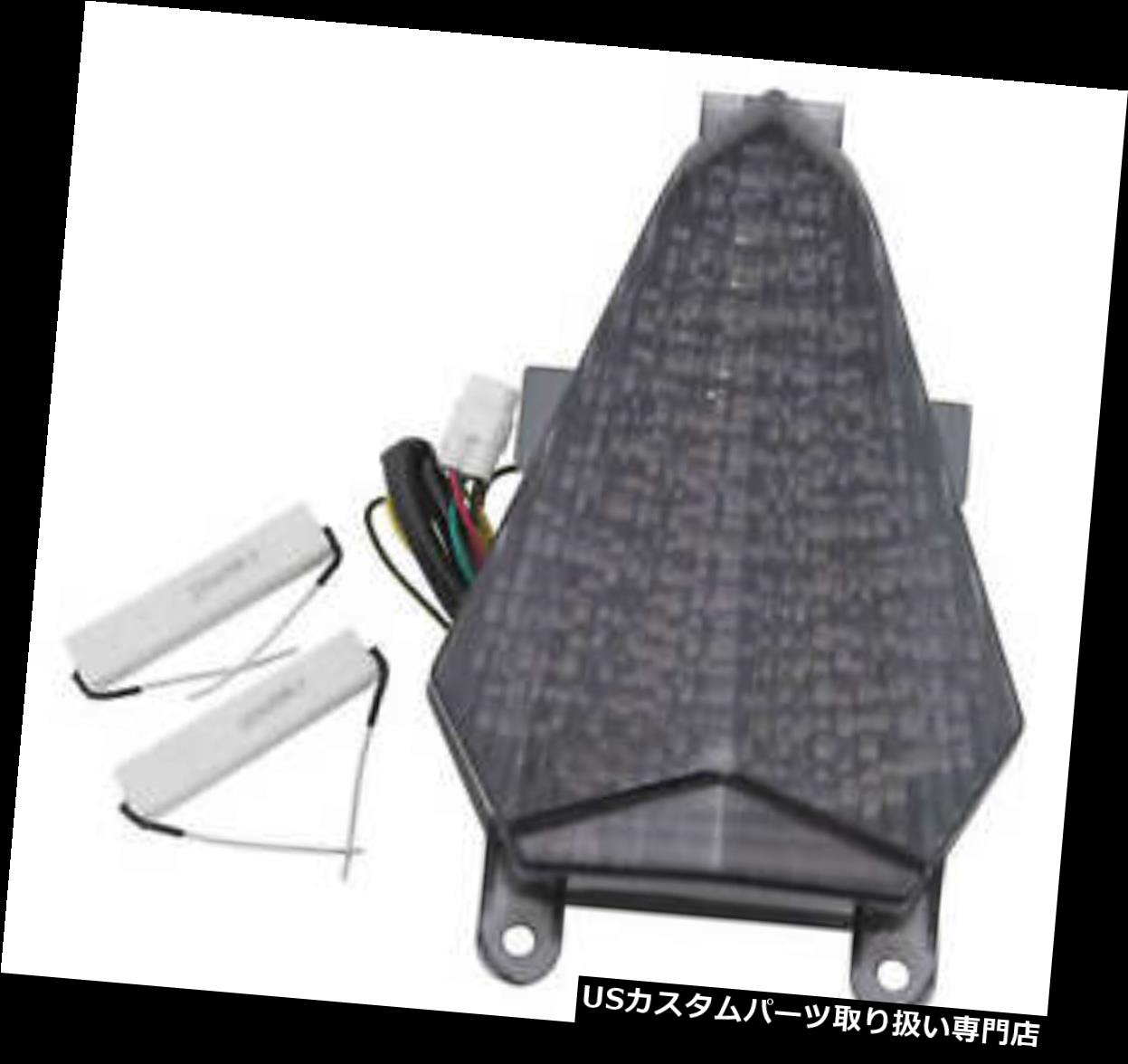 USテールライト 煙統合テールライト - LEDストップ＆amp; A ターンライトTZY-190-INT-S R6 06-07 Smoke Integrated Tail Light - LED Stop & Turn Lights TZY-190-INT-S R6 06-07 【並行輸入品】