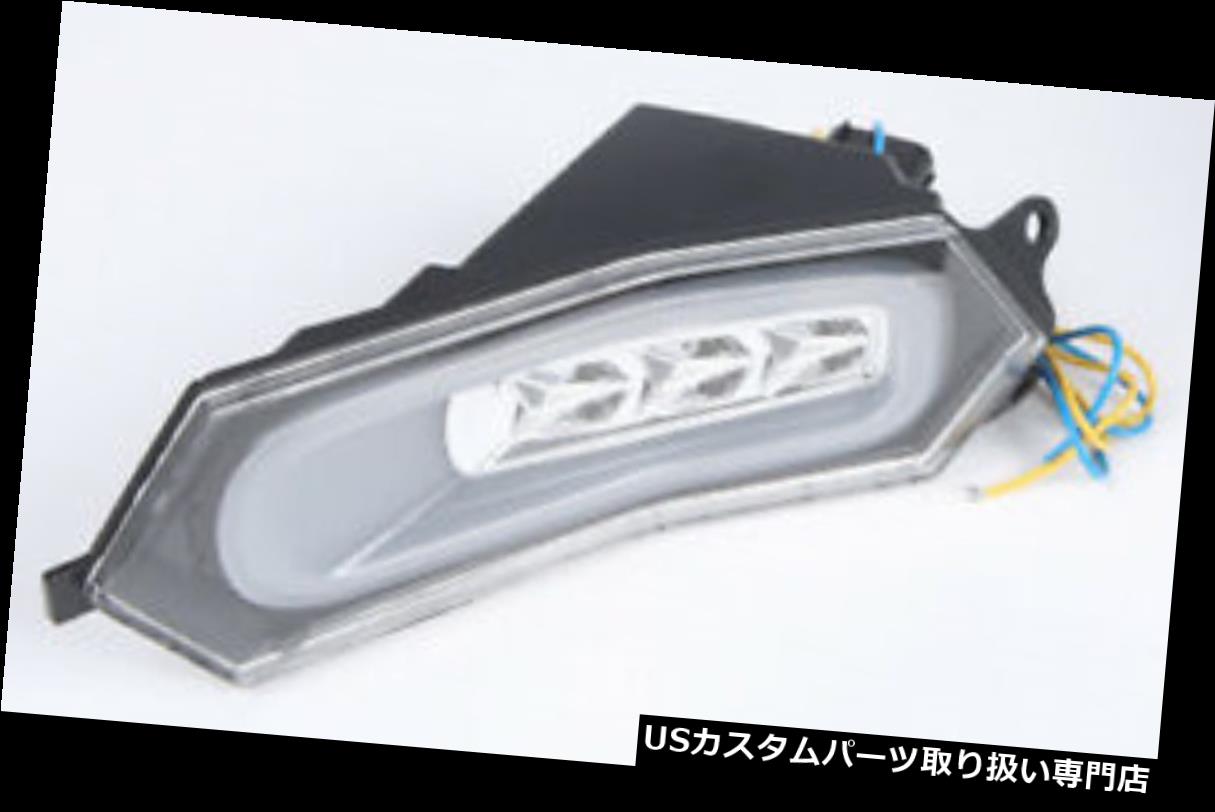 USテールライト DMPオートバイパワーグリッド統合LEDテールライトクリア905-6749 DMP Motorcycle Powergrid Integrated LED Tail Light Clear 905-6749 【並行輸入品】