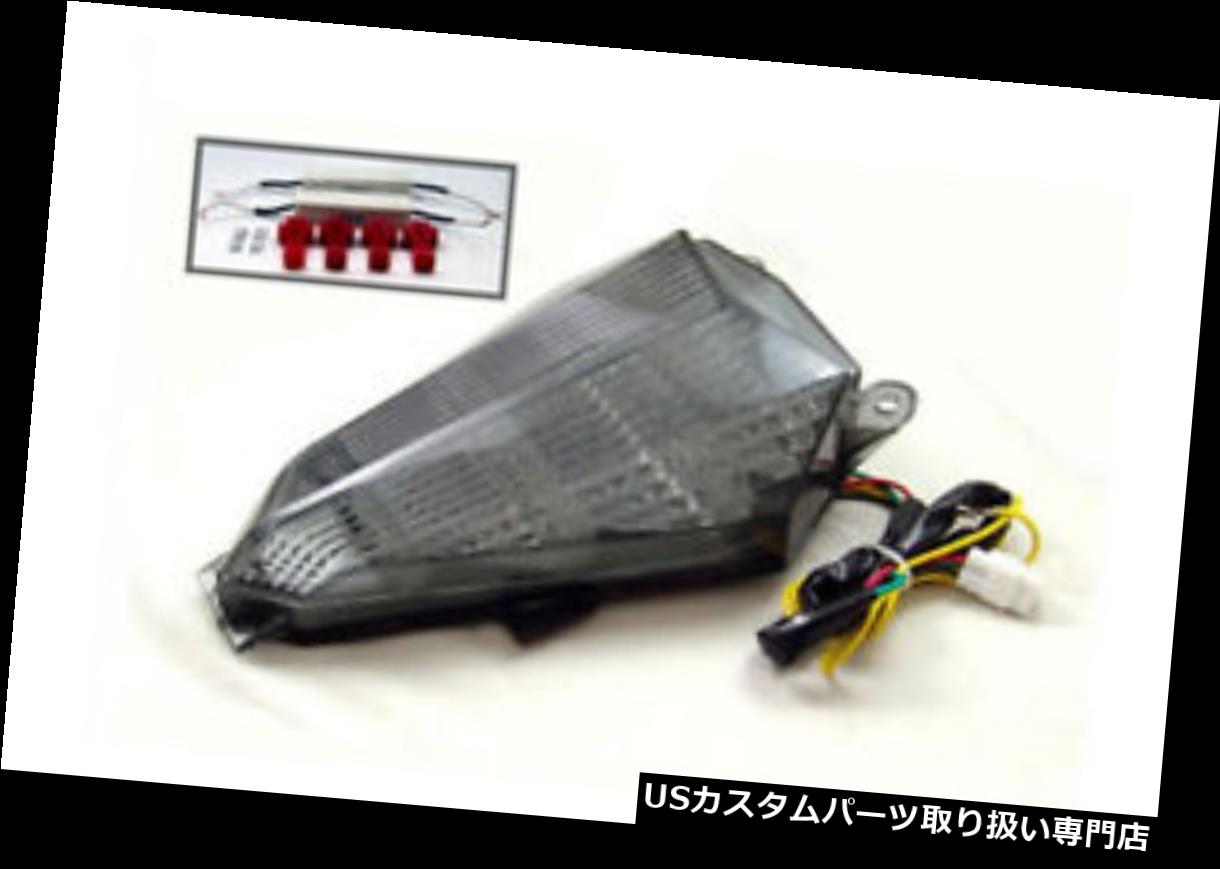 USテールライト 2011年ヤマハYZF R6のターンシグナルと統合された煙LEDテールライトYZF-R6 Smoke LED Tail Light Integrated with Turn Signals For 2011 Yamaha YZF R6 YZF-R6 【並行輸入品】