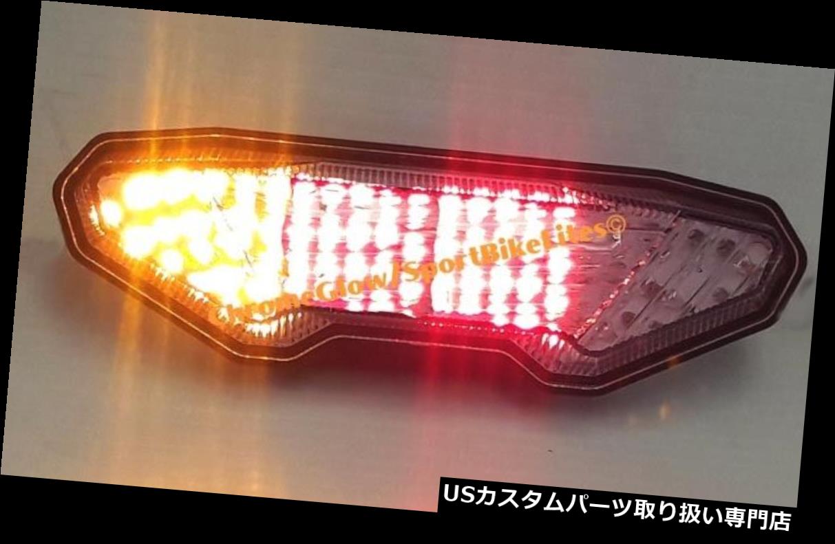 USテールライト ヤマハFZ09 FZ10統合LEDテールライト。 クリアレンズ付きブレーキとターン Yamaha FZ09 FZ10 Integrated LED Taillight; Brake and Turns w/ Clear Lens 【並行輸入品】