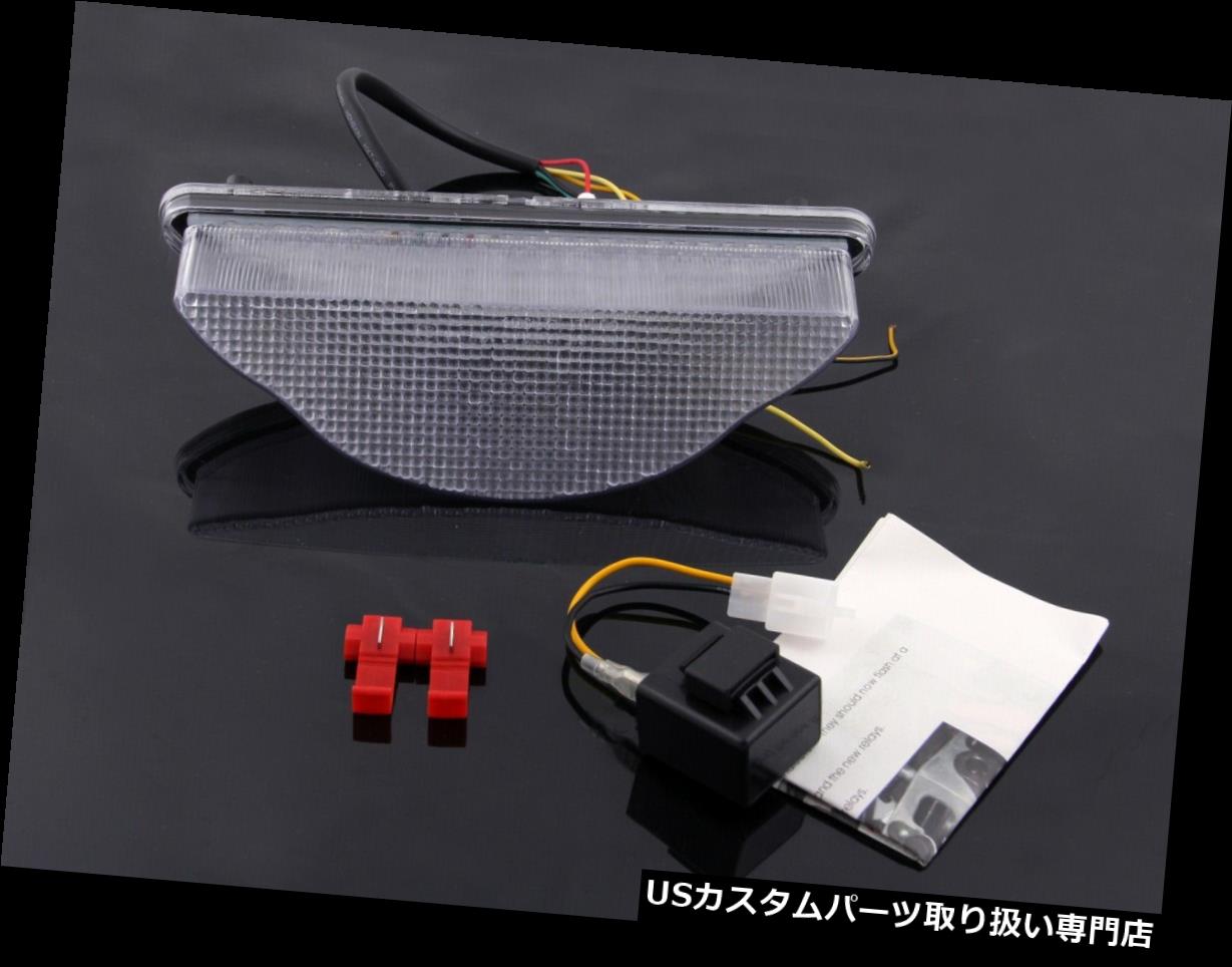 USテールライト クリアLEDテールライト一体型ターンシグナルYamaha Warrior 2002-2008 Clear LED Taillight integrated Turn Signals Yamaha Warrior 2002-2008 【並行輸入品】|カスタムパーツ WORLD倉庫