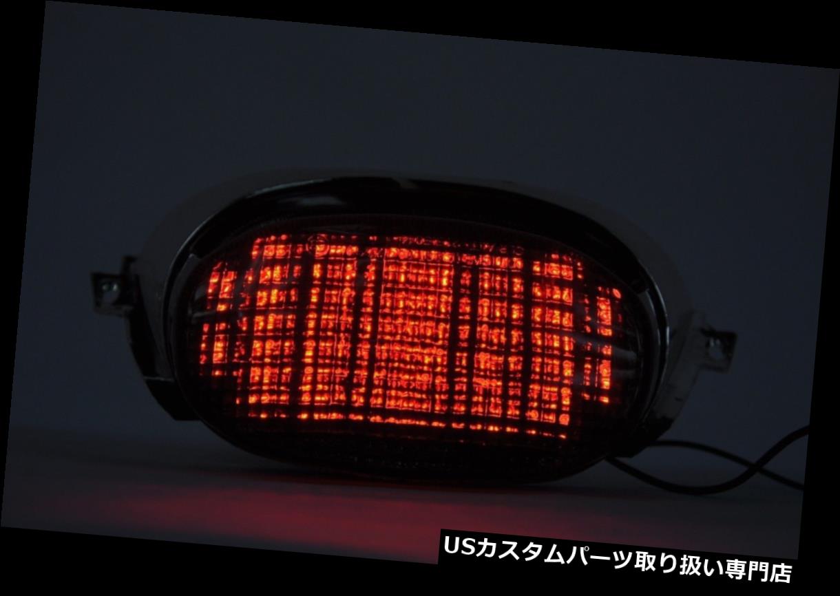 USテールライト ターンシグナル内蔵ブレーキテールライトLEDスモークスズキ1997-2000 GSXR600 Brake Tail Light LED Smoke with Integrated Turn Signal Suzuki 1997-2000 GSXR600 【並行輸入品】