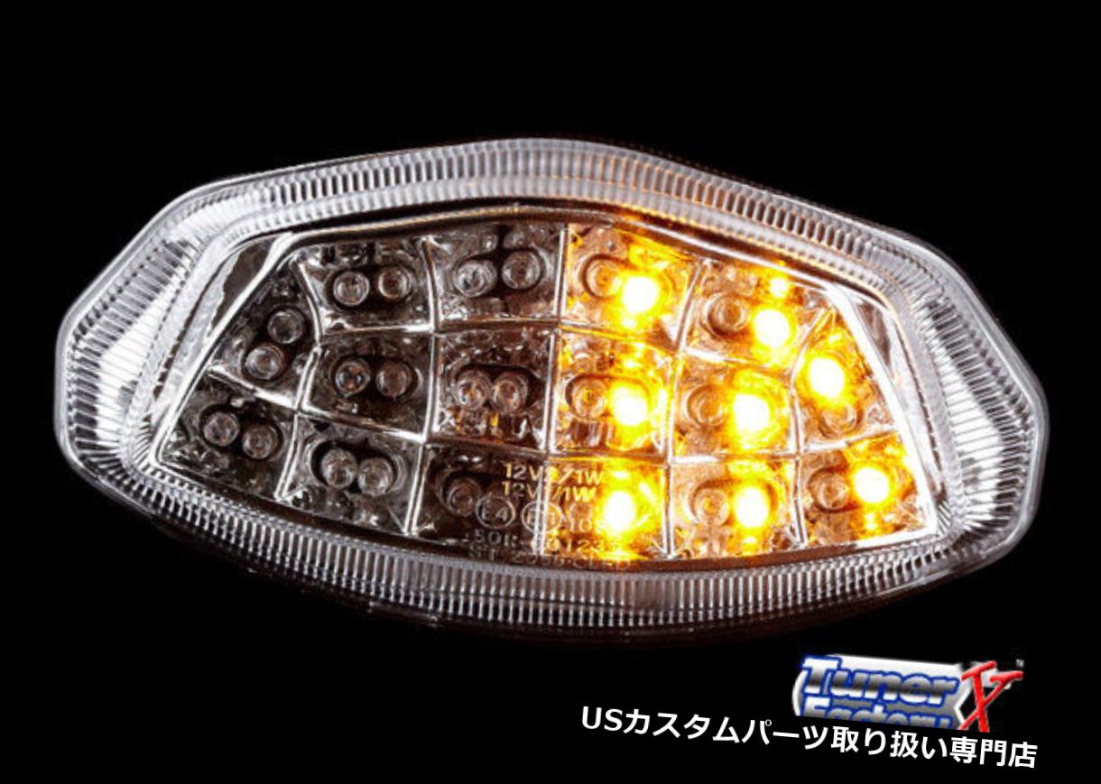 USテールライト 2017 2016 2015 -2011 SUZUKI GSR 750 LED一体型ターンシグナルTAILLIGHT SMOKE 2017 2016 2015 -2011 SUZUKI GSR 750 LED Integrated Turn Signals TAILLIGHT SMOKE 【並行輸入品】