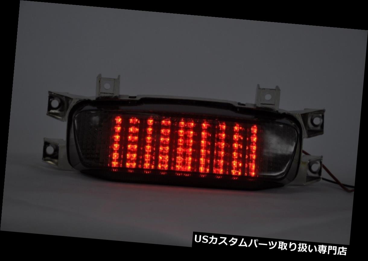 USテールライト 一体型ターンシグナル付ブレーキテールライトLEDクリアスズキ1993-1998 GSXR750 Brake Tail Light LED Clear with Integrated Turn Signal Suzuki 1993-1998 GSXR750 【並行輸入品】