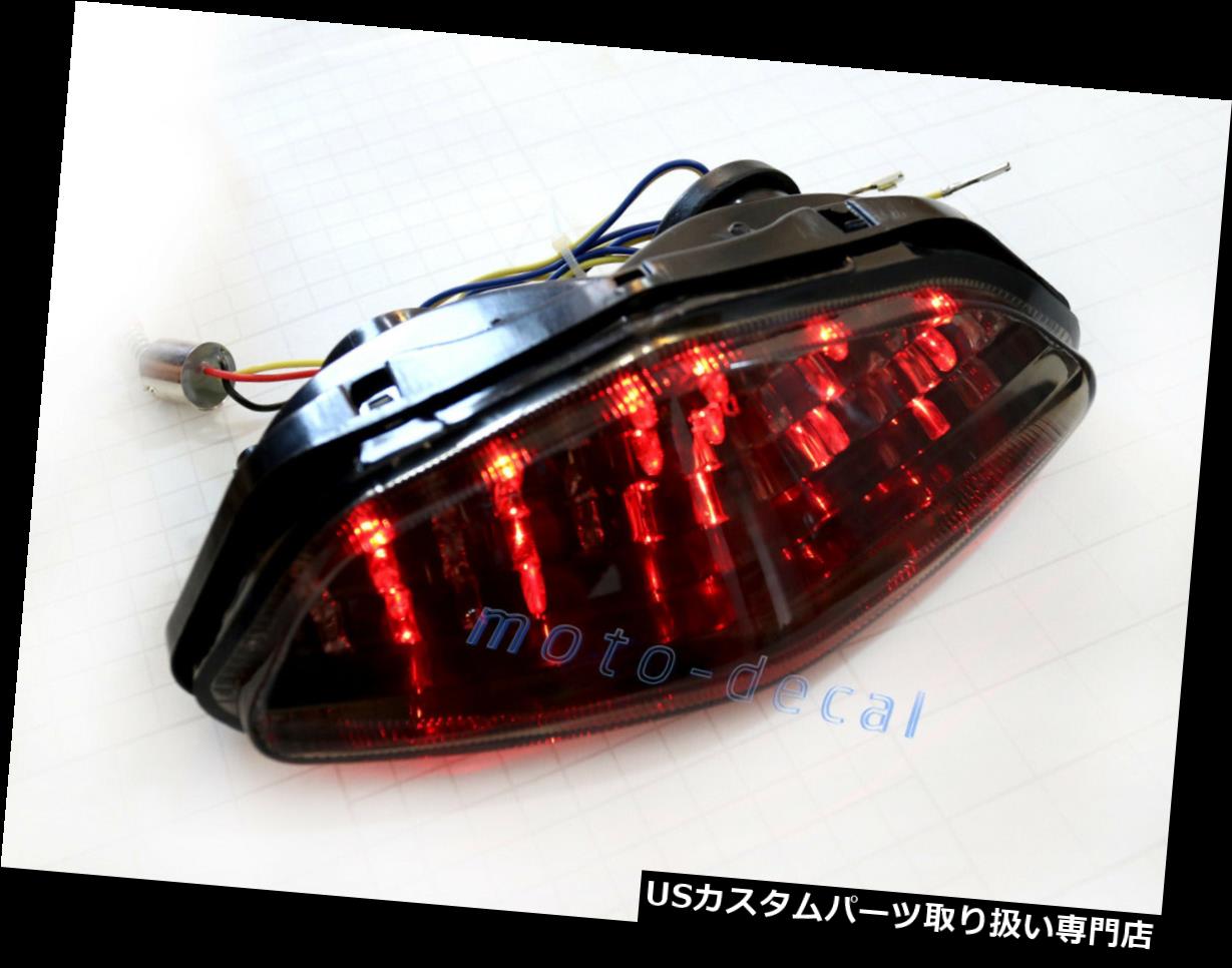 USテールライト LEDリア/テールライトスズキVstrom 650/1000（03-08）ブレーキウインカーライトスモーク LED Rear/Tail Light Suzuki Vstrom 650/1000 (03-08) Brake Turn Signal Light Smoke 【並行輸入品】
