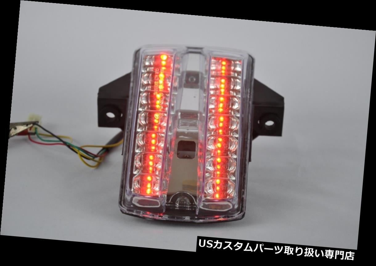 USテールライト ターンシグナル内蔵ブレーキテールライトLEDスモークスズキ2003-2008 SV650 Brake Tail Light LED Smoke with Integrated Turn Signal Suzuki 2003-2008 SV650 【並行輸入品】