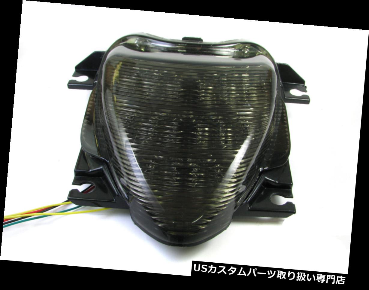 USテールライト スズキM109R大通り06-11用スモークLEDターンシグナルリアブレーキテールライト Smoke LED Turn Signal Rear Brake Tail Light for Suzuki M109R Boulevard 06-11 【並行輸入品】