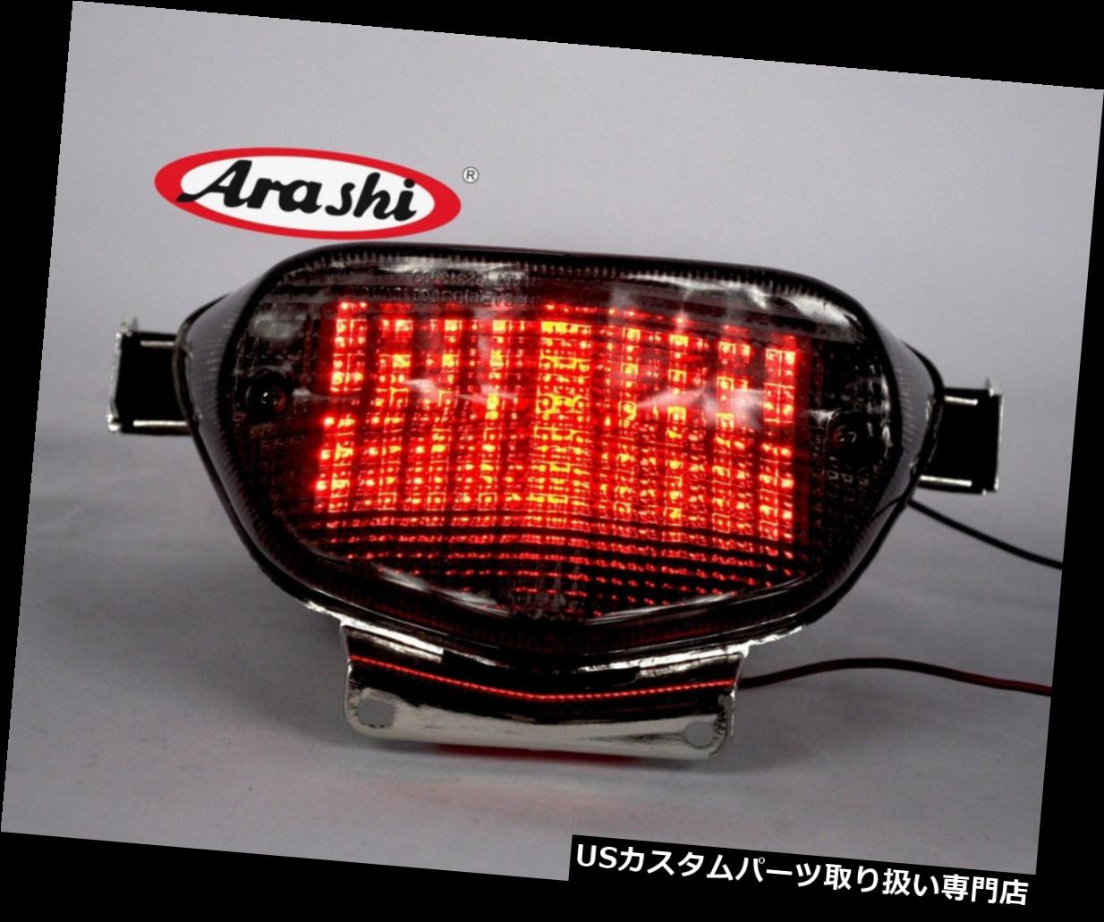 USテールライト SUZUKI GSXR 600 00-03統合型LEDターンシグナルライトブレーキリアテールライト用 For SUZUKI GSXR 600 00-03 Integrated LED Turn Signal Light Brake Rear Tail Light 【並行輸入品】