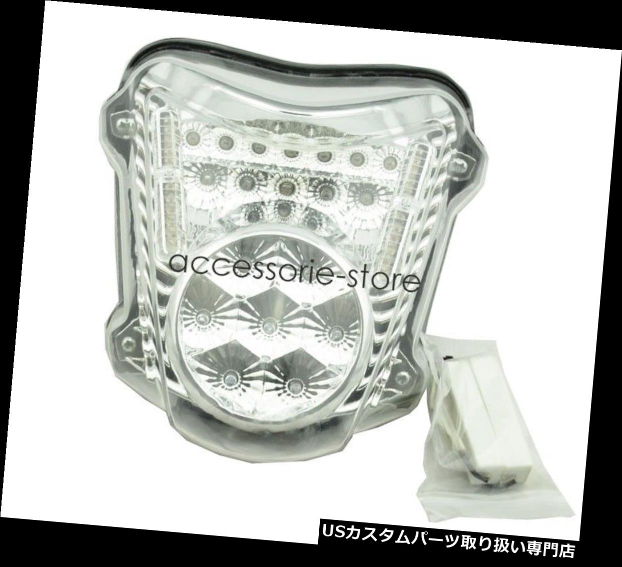 USテールライト スズキGSXR1300はやぶさ2008-2012用LEDテールライトブレーキターンシグナルクリア LED Tail Light Brake Turn Signals For Suzuki GSXR1300 Hayabusa 2008-2012 Clear 【並行輸入品】｜カスタムパーツ WORLD倉庫