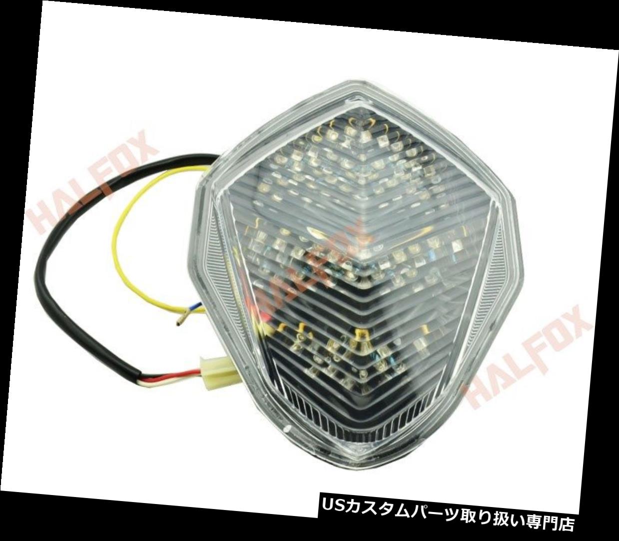 USテールライト クリアLEDターンテールライトブレーキフィットスズキGSXR1000 K3 2003-2004 Clear LED Turn Tail light brake Fit Suzuki GSXR1000 K3 2003-2004 【並行輸入品】｜カスタムパーツ WORLD倉庫