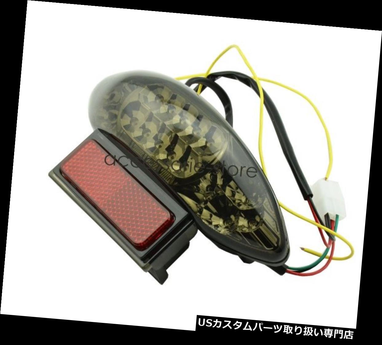 USテールライト スズキGSX1300Rはやぶさ1999-2007年の煙のためのLEDテールライトブレーキターン信号 LED Tail Light Brake Turn Signals For Suzuki GSX1300R Hayabusa 1999-2007 Smoke 【並行輸入品】