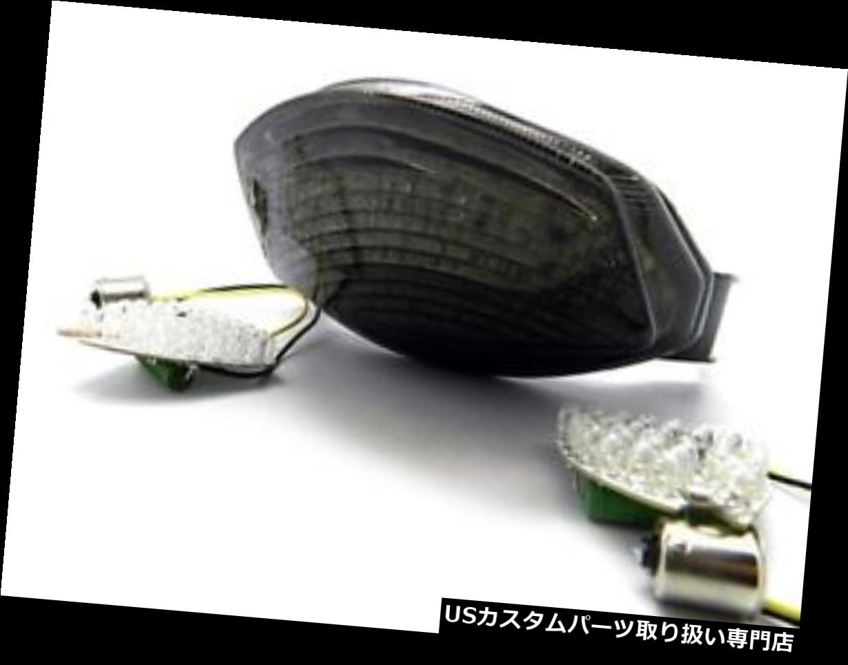 USテールライト スズキGSXR1000 2005-2006のための煙のオートバイLEDの回転信号の尾ブレーキライト Smoke Motorcycle LED Turn Signals Tail Brake Light For Suzuki GSXR1000 2005-2006 【並行輸入品】