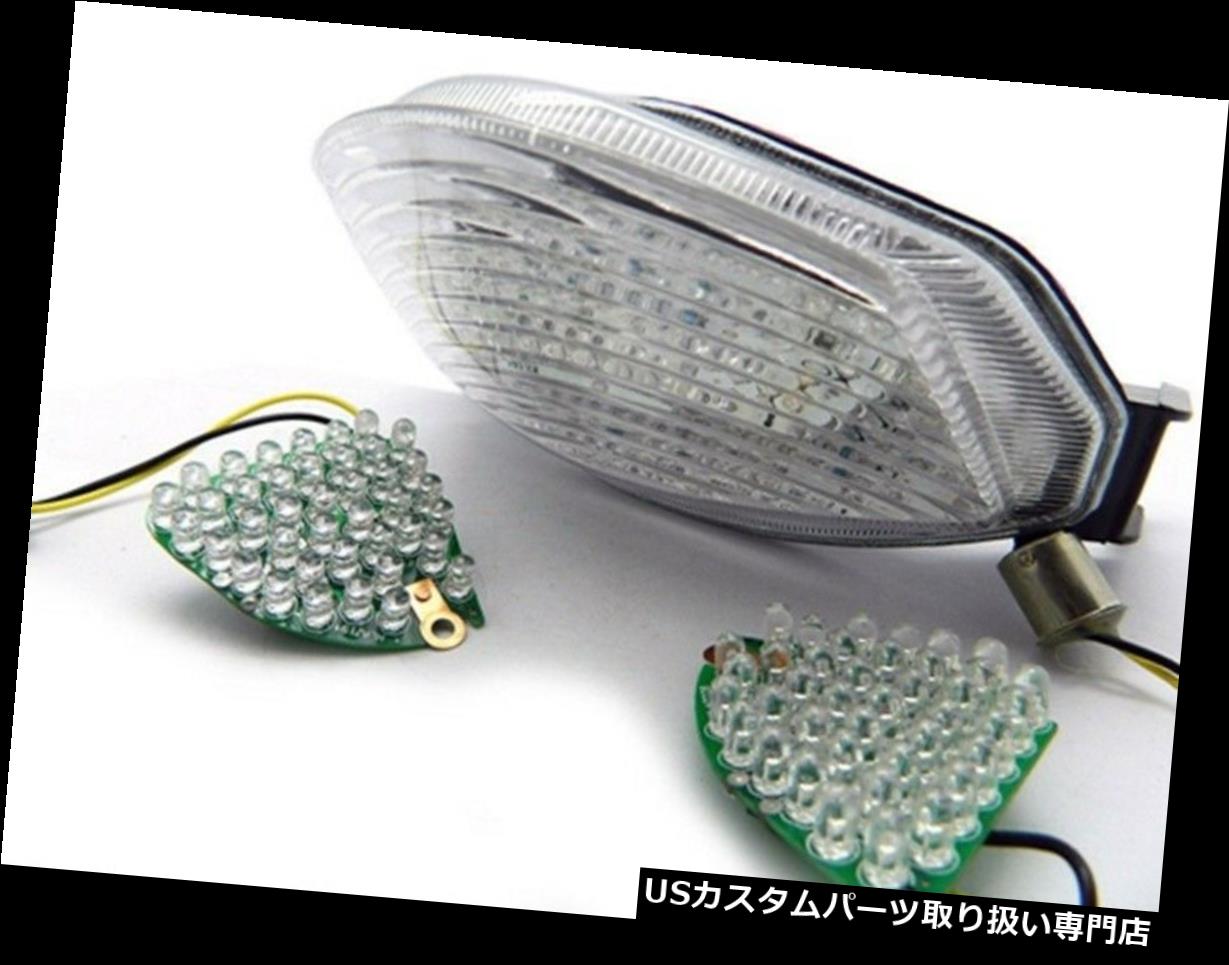 USテールライト スズキGSXR1000 2005-2006のための明確なオートバイLEDの回転信号の尾ブレーキライト Clear Motorcycle LED Turn Signals Tail Brake Light For Suzuki GSXR1000 2005-2006 【並行輸入品】