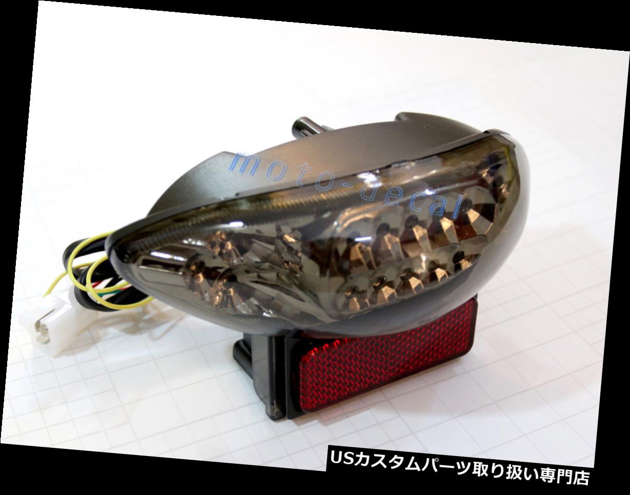 USテールライト インテグレーテッドLEDテールライトスズキGSXR1300 99-07はやぶさブレーキターンシグナルスモーク Integrated LED Tail Light Suzuki GSXR1300 99-07 Hayabusa Brake Turn Signal Smoke 【並行輸入品】