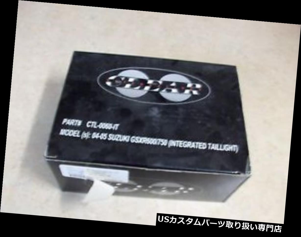 USテールライト 新しいクリアオルタネーターリアテールライトアセンブリライトスズキ04-05 GSXR 600 750 NEW CLEAR ALTERNATIVES REAR TAILLIGHT ASSEMBLY LIGHT SUZUKI 04-05 GSXR 600 750 【並行輸入品】