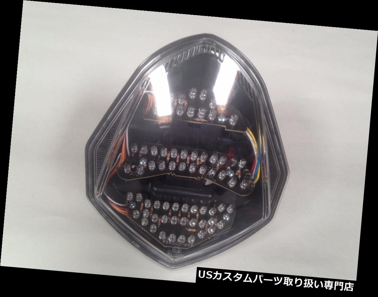 USテールライト クリアLEDテールライト一体ブレーキターンシグナルスズキGSX-R1000 GSXR 04-05 Clear LED Tail Light Integrated Brake Turn Signals Suzuki GSX-R1000 GSXR 04-05 【並行輸入品】