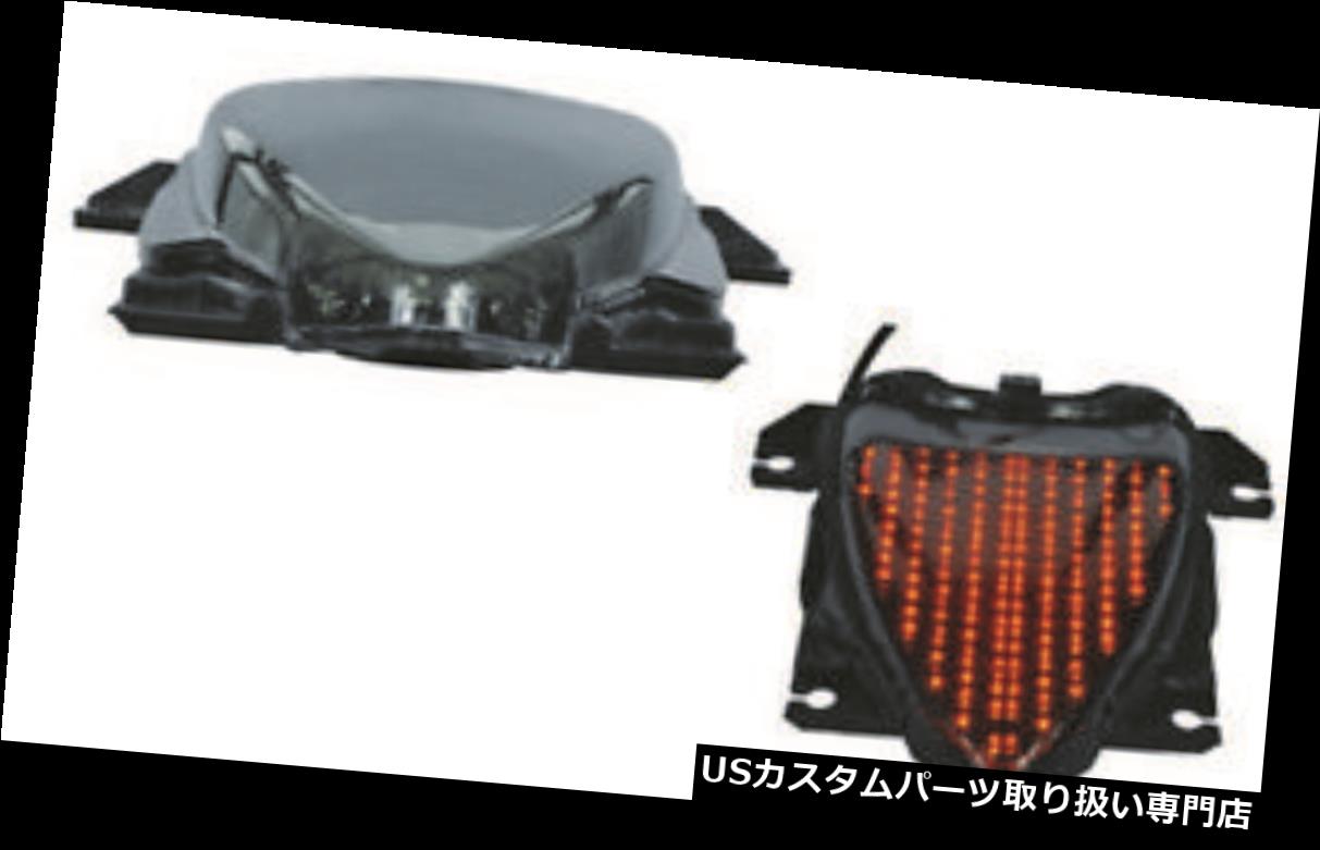 USテールライト BikeMaster一体型テールライトスモークレンズTZS-030-INT-S BikeMaster Integrated Taillight Smoke Lens TZS-030-INT-S 【並行輸入品】