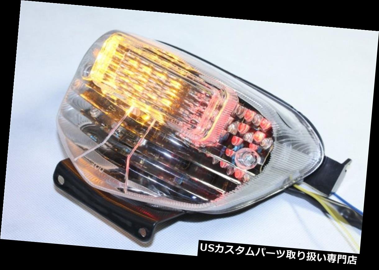 USテールライト スズキGSXR600 / 750/10用テールライトブレーキ内蔵ターンシグナル 00クリア Led Tail Light Brake Integrated Turn Signal For Suzuki GSXR600/750/1000 Clear 【並行輸入品】｜カスタムパーツ WORLD倉庫