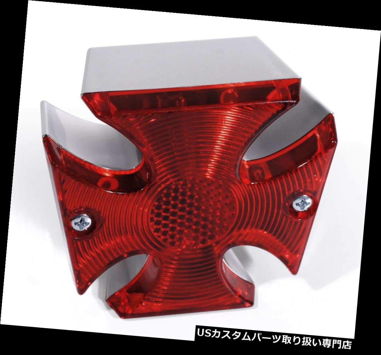 USテールライト ミニアイアンクロステールライトはホットロッドチョッパーハーレースズキバイクユニバーサルにフィット Mini Iron Cross Tail Light fits Hot Rod Chopper Harley Suzuki Bike Universal 【並行輸入品】｜カスタムパーツ WORLD倉庫