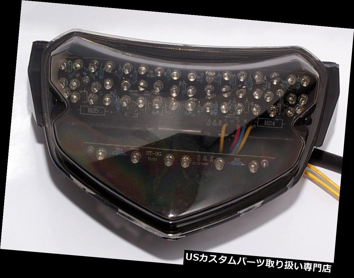 USテールライト スズキGSXR 600 GSX-R 750 2004-2005のための煙LEDブレーキテールライトターン信号 Smoke LED Brake Tail Light Turn Signals For Suzuki GSXR 600 GSX-R 750 2004-2005 【並行輸入品】