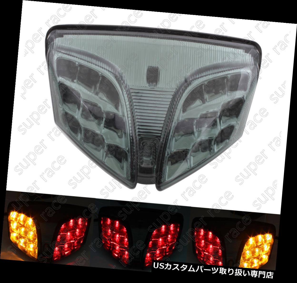 USテールライト スズキ08-2012 GSXR600 750のために導かれる煙ブレーキターンシグナルテールライト統合 Smoke Brake Turn Signal Tail Light Integrated Led For Suzuki 08-2012 GSXR600 750 【並行輸入品】|カスタムパーツ WORLD倉庫