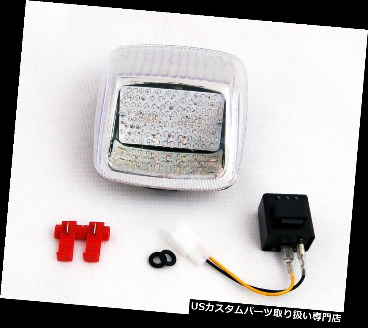 USテールライト ハーレーV-RODストリートロッド2002-2011 C S用統合型LEDテールライトターンシグナル Integrated LED Tail Light Turn Signals For Harley V-ROD Street Rod 2002-2011 C S 【並行輸入品】