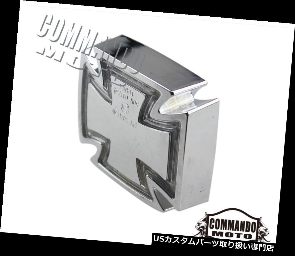 USテールライト ハーレーチョッパーのための1x黒カスタムミニクロスマルタLEDテールライトブレーキライト 1x Black Custom Mini Cross Maltese LED Taillight Brake Light For Harley Choppers 【並行輸入品】|カスタムパーツ WORLD倉庫