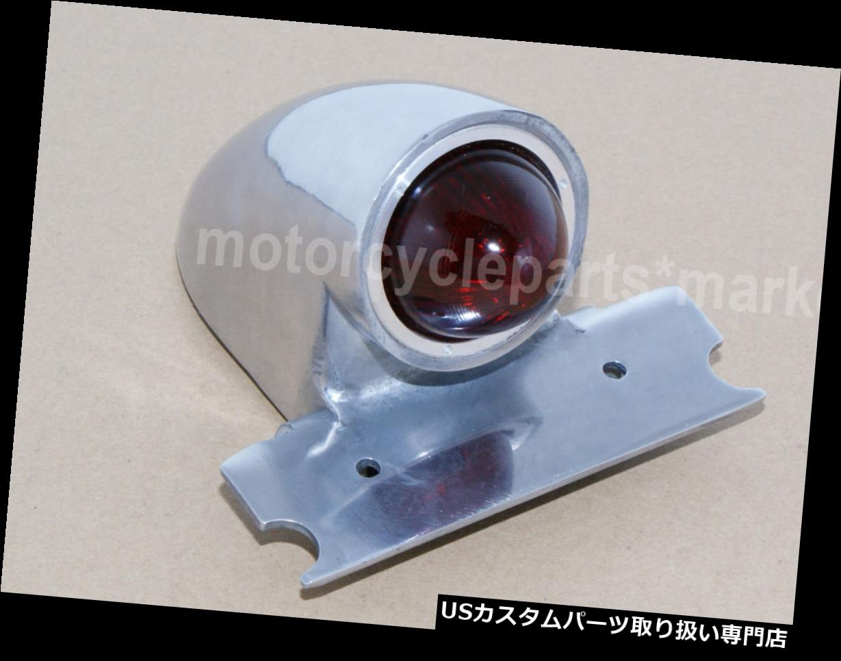 USテールライト ハーレーチョッパーボバー12Vのクロムスパルトヴィンテージスタイルテールブレーキライトランプ Chrome Sparto Vintage Style Tail Brake Light Lamp for Harley Chopper Bobber 12V 【並行輸入品】｜カスタムパーツ WORLD倉庫