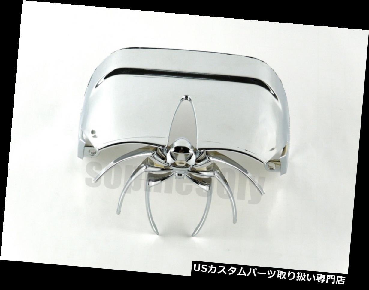 USテールライト クローム未亡人クモオートバイリアテールライトカバー4ハーレーダイナエレクトラグライド Chrome Widow Spider Motorcycle Rear Tail Light Cover 4 Harley Dyna Electra Glide 【並行輸入品】|カスタムパーツ WORLD倉庫
