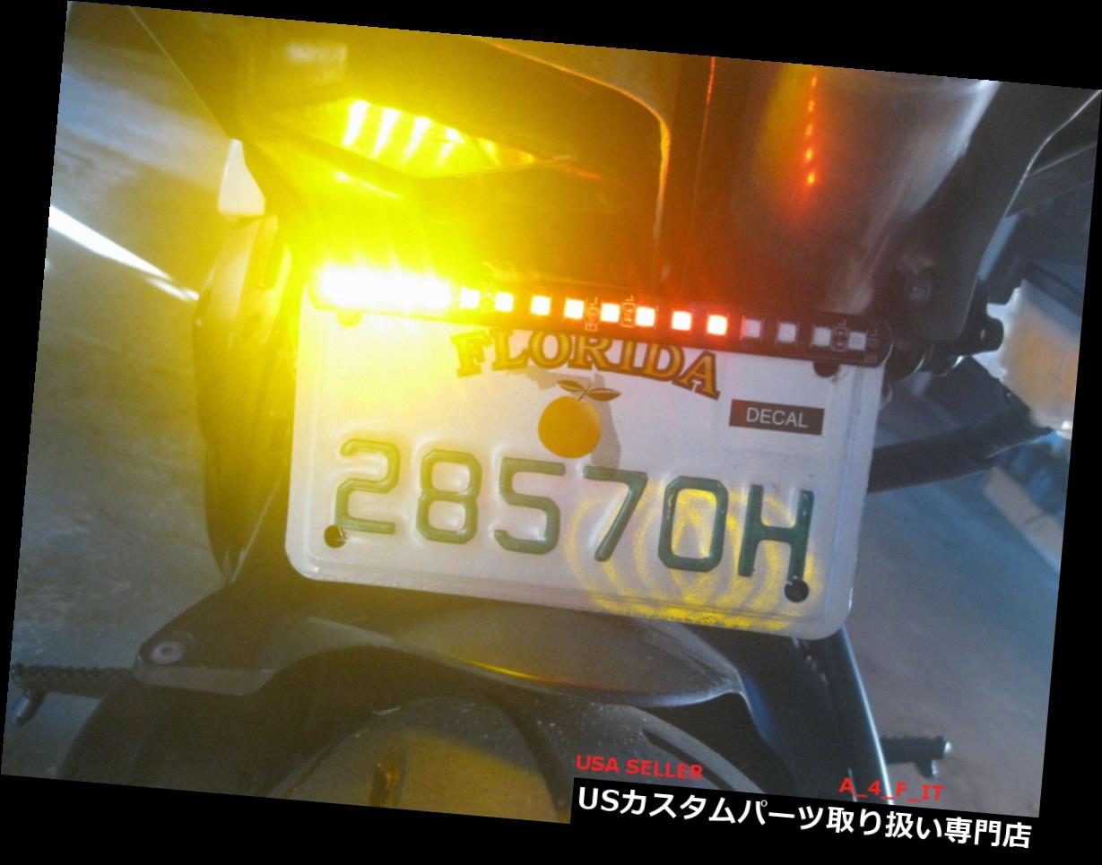USテールライト HARLEY DAVIDSON LEDインテグレーテッドターンシグナルブリンカーライトテールライトフレキシブル HARLEY DAVIDSON LED INTEGRATED TURN SIGNAL BLINKER BRAKE LITE TAILLIGHT FLEXIBLE 【並行輸入品】