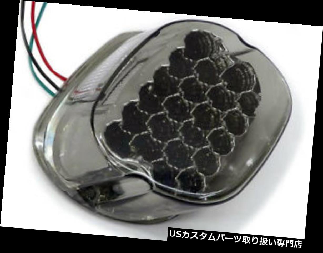 USテールライト ハーレーダイナソフテイルスポーツスターXL FLH FX用のSMOKE 22 LEDテールブレーキストップライト SMOKE 22 LED Tail Brake Stop Light for harley Dyan Softail Sportster XL FLH FX 【並行輸入品】