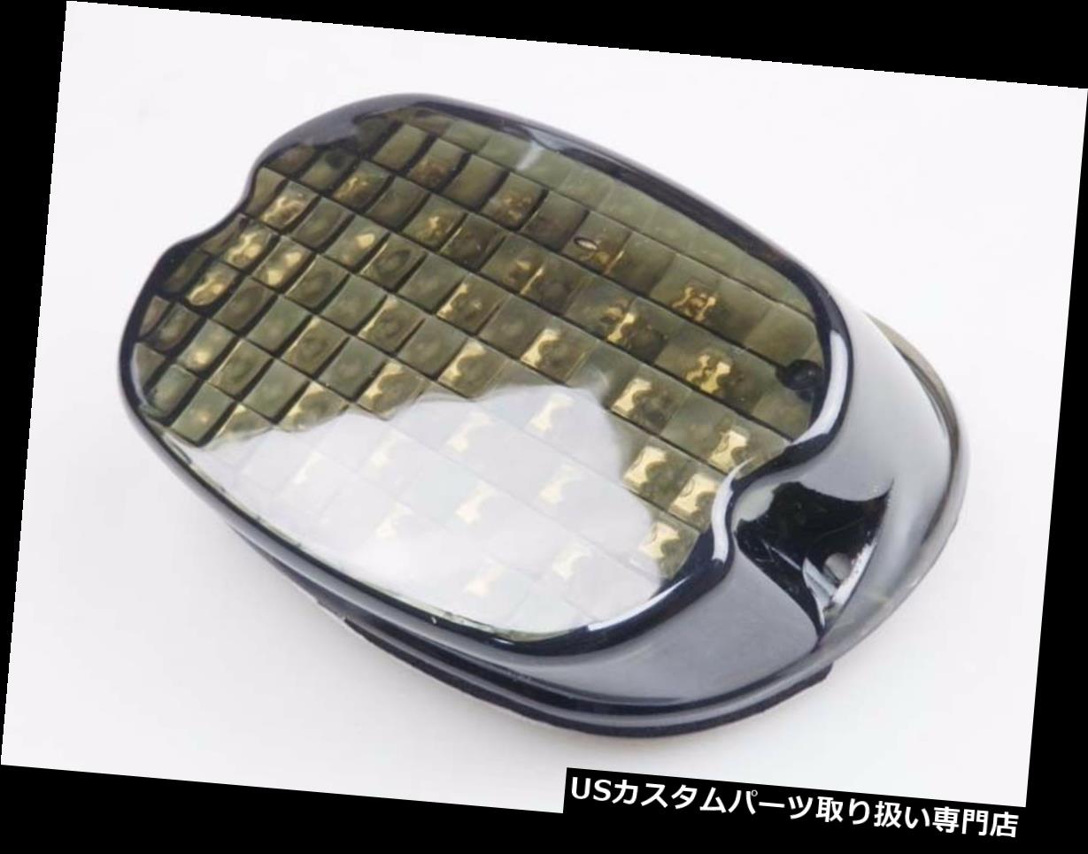 USテールライト ハーレーダイナロードキングXL 833 1200用スモークLEDテールブレーキライトロープロファイル Smoke LED Tail Brake Light Low Profile for Harley Dyna Road King XL 833 1200 【並行輸入品】