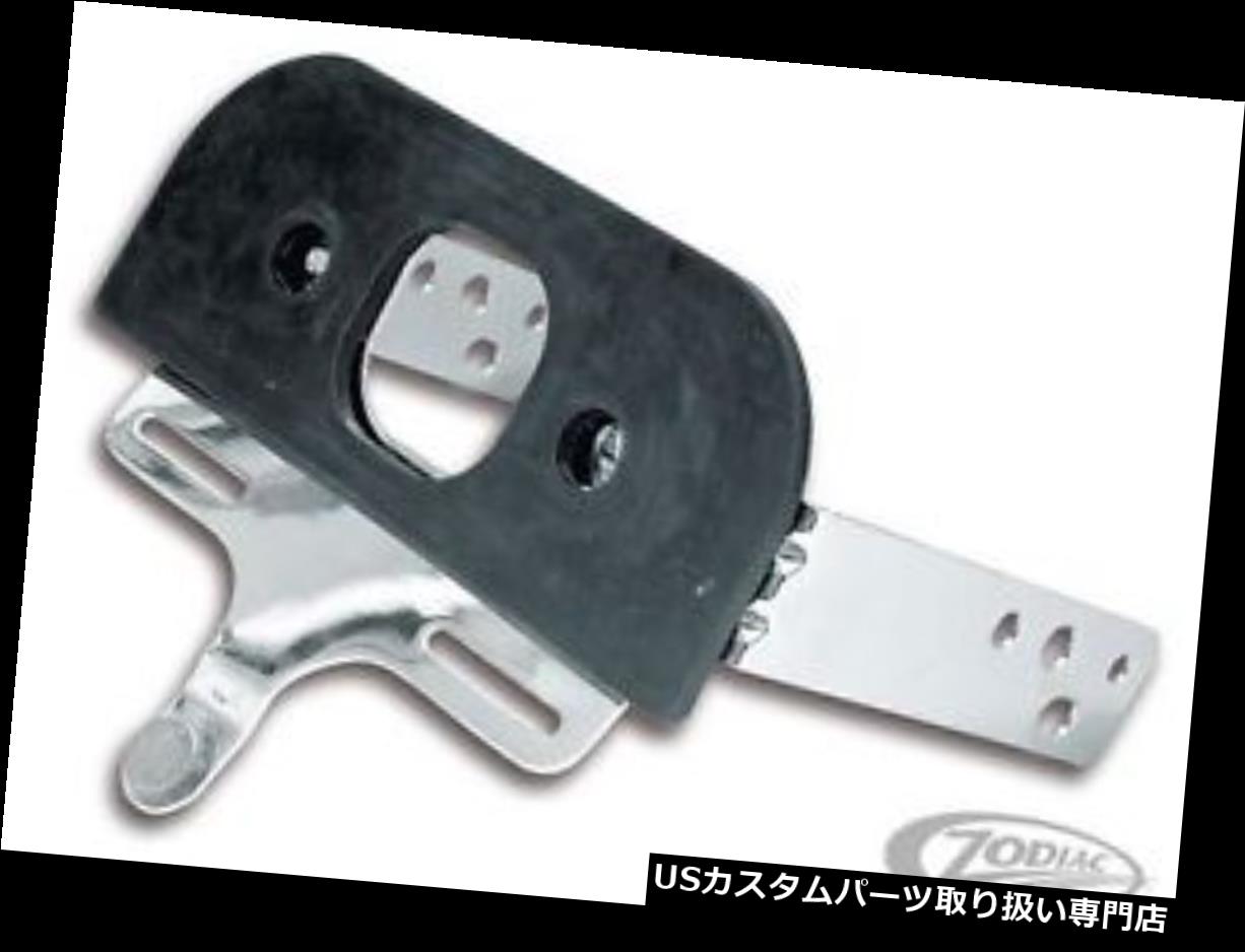 USテールライト 黄道帯の調節可能なハーレークロム脂肪質のボブのテールライト/ Lic nceブラケットBC20369 T Zodiac Adjustable Harley Chrome Fat Bob Tail-Light/Licence Bracket BC20369 T 【並行輸入品】