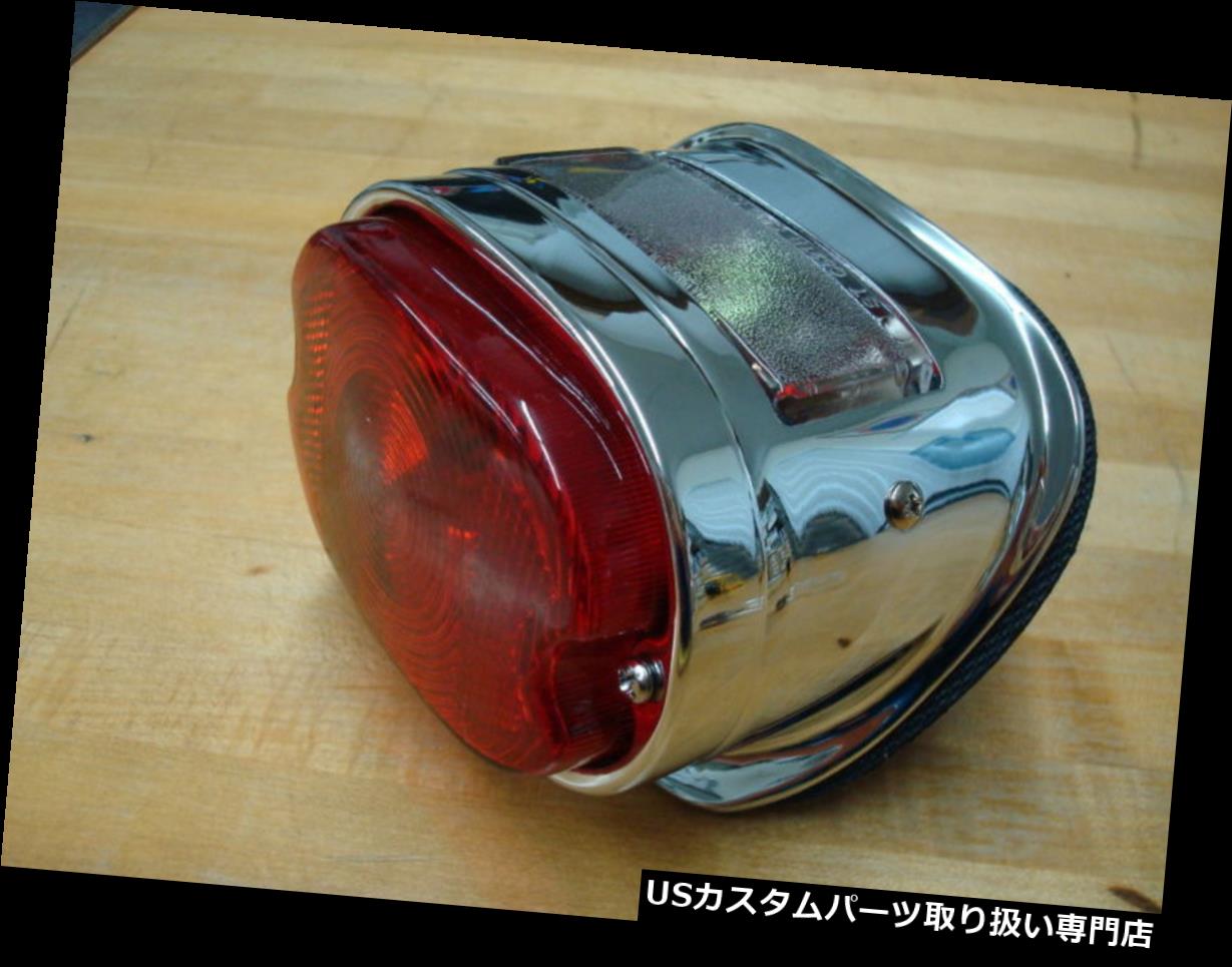 USテールライト 1955年から1972年までのクロームのオリジナルスタイルのテールライトハーレーダビッドソン CHROME ORIGINAL STYLE TAILLIGHT FOR 1955 - 1972 HARLEY DAVIDSON 【並行輸入品】