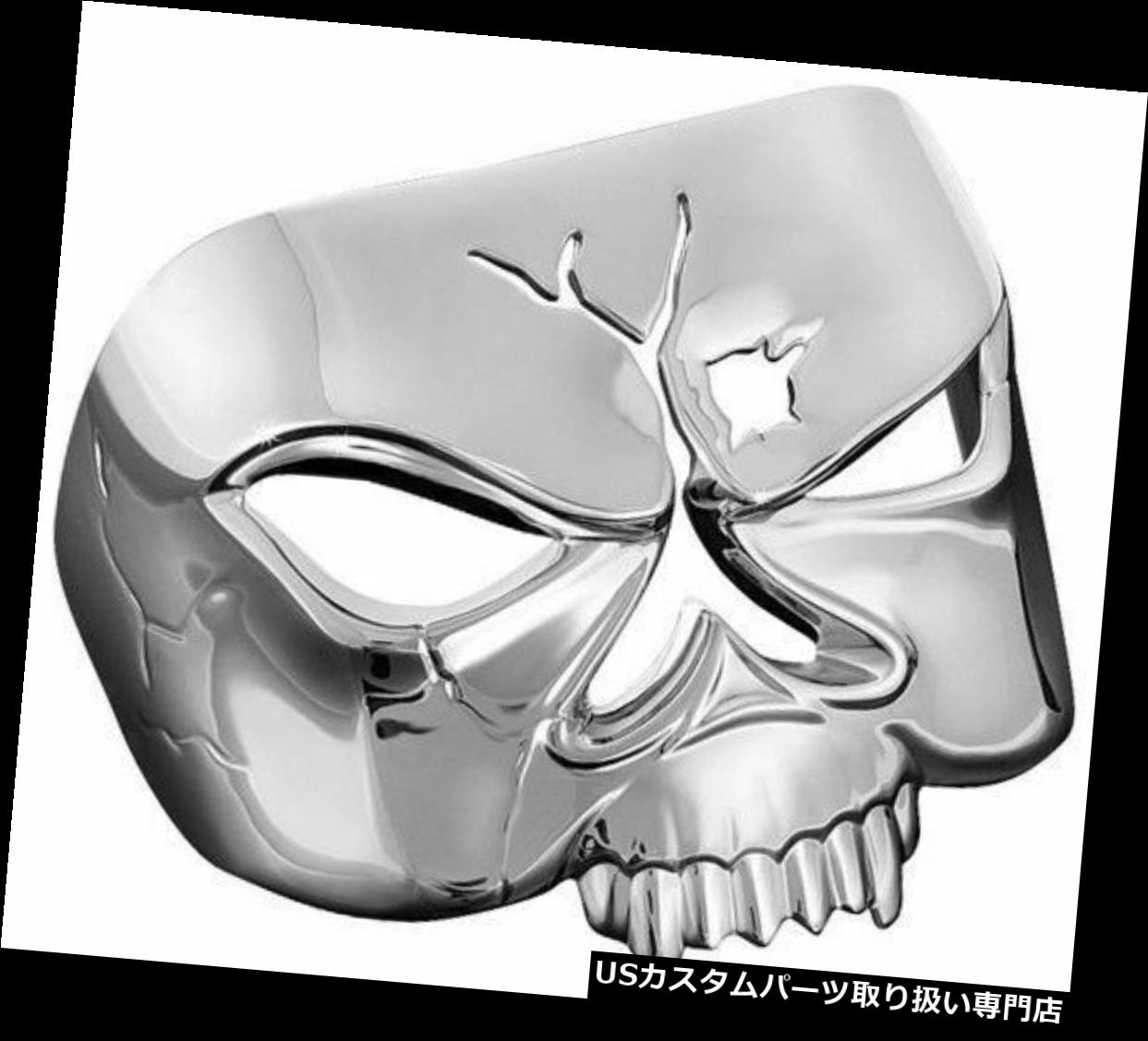 USテールライト クリヤキンゾンビテールライトカバークローム（9009） Kuryakyn Zombie Taillight Cover Chrome (9009) 【並行輸入品】