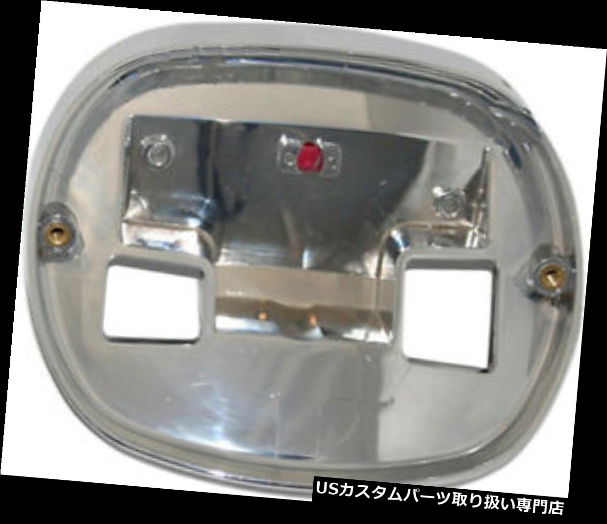 USテールライト ＃68296-99A TL-BASEPLATE-Cに代わるカスタムダイナミクステールライトベースプレートクローム Custom Dynamics Taillight Base Plate Chrome Replaces #68296-99A TL-BASEPLATE-C 【並行輸入品】