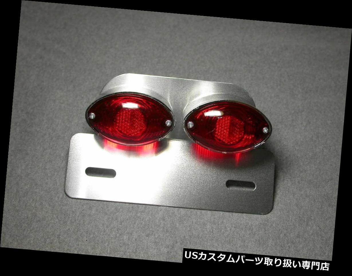 USテールライト SPORTSTER 2アイ用フェンダーマウントミニミニツインテールライトランプキット FENDER MOUNT LARGE MINI TWIN CATEYE TAILLIGHT LAMP KIT FOR SPORTSTER 2 EYES 【並行輸入品】|カスタムパーツ WORLD倉庫
