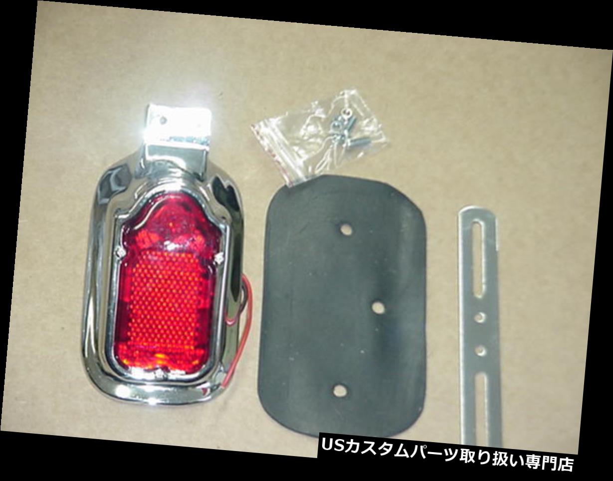 USテールライト 新しいハーレーナックルパンヘッドカスタムボバーチョッパートゥームストーンテールライト（B） New Harley Knuckle Panhead Custom Bobber Chopper Tombstone Tail Light (B) 【並行輸入品】