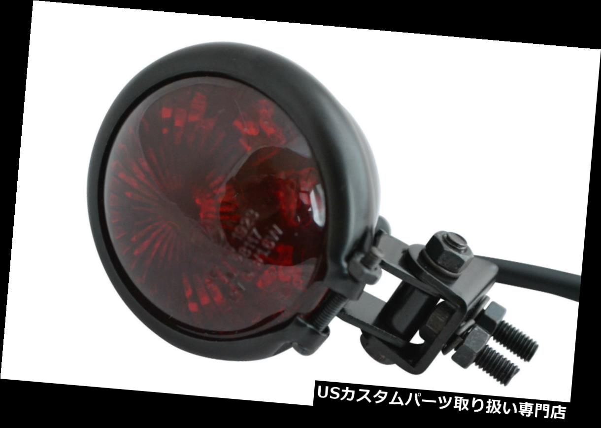 USテールライト ハーレーダビッドソンスポーツスタープロジェクトバイク用ストップテールライト - LEDブラック Stop Tail light for Harley Davidson Sportster Project Motorbike - LED BLACK 【並行輸入品】