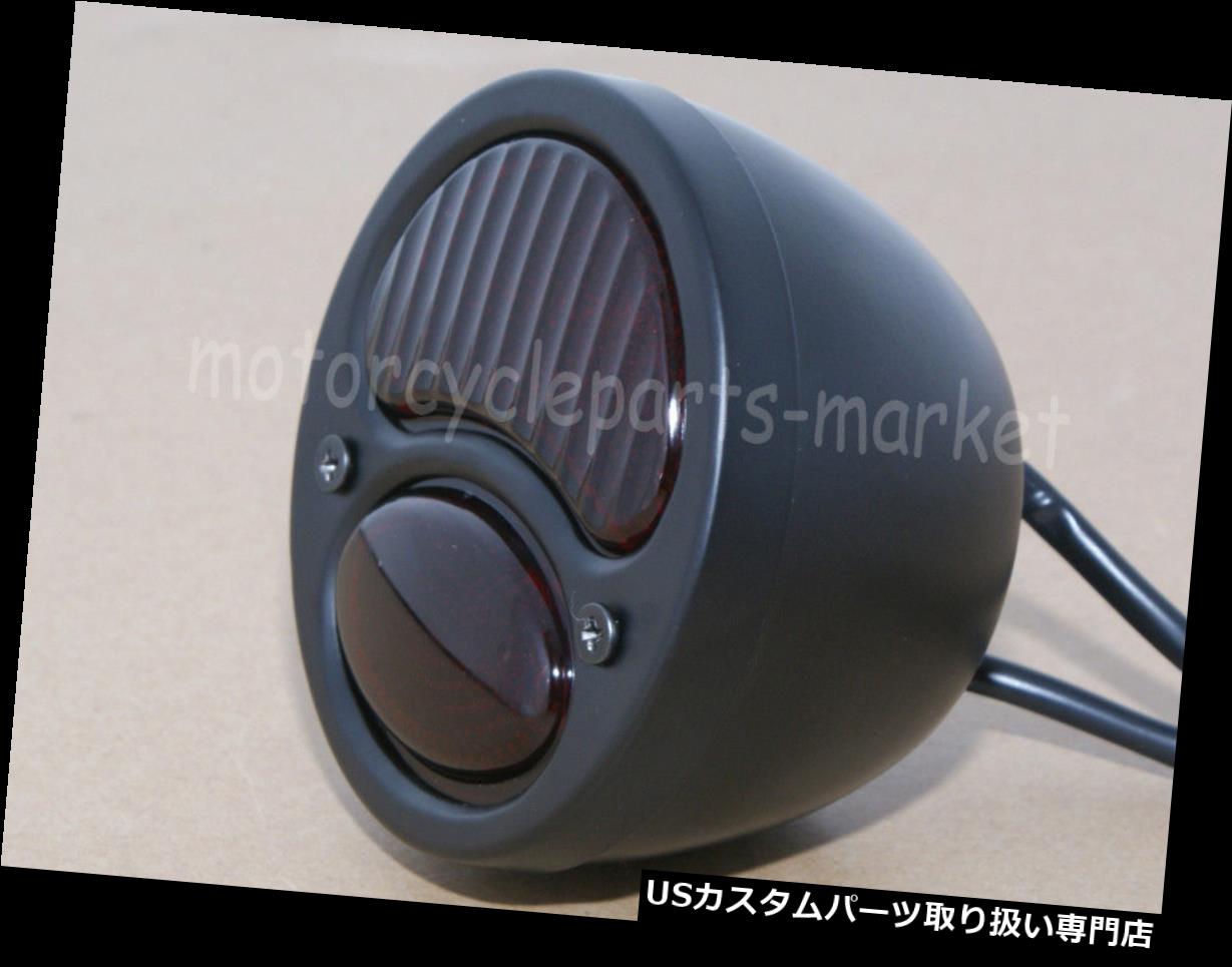 USテールライト 黒/赤フォードモデルAデラックスLEDテールブレーキライトホットラットストリートロッドカスタム新 Black/Red Ford Model A Deluxe LED Tail Brake Light Hot Rat Street Rod Custom New 【並行輸入品】