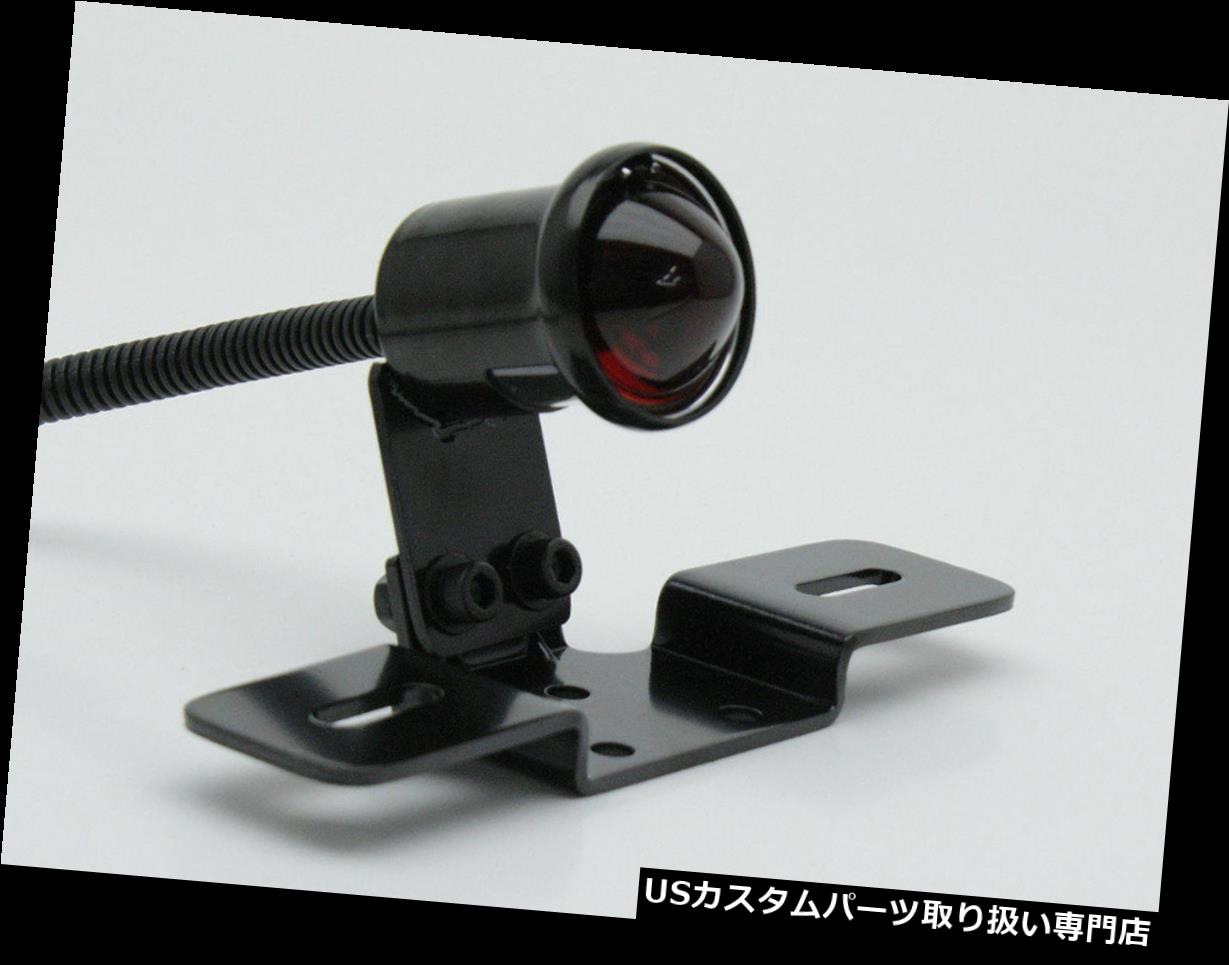 USテールライト テールライト、アーリースタイル、ブラック、カフェレーサー、ボバー、チョッパー、ハーレー、カスタム Tail Light, Early-style, Black, Cafe Racer, Bobber, Chopper, Harley, Custom 【並行輸入品】