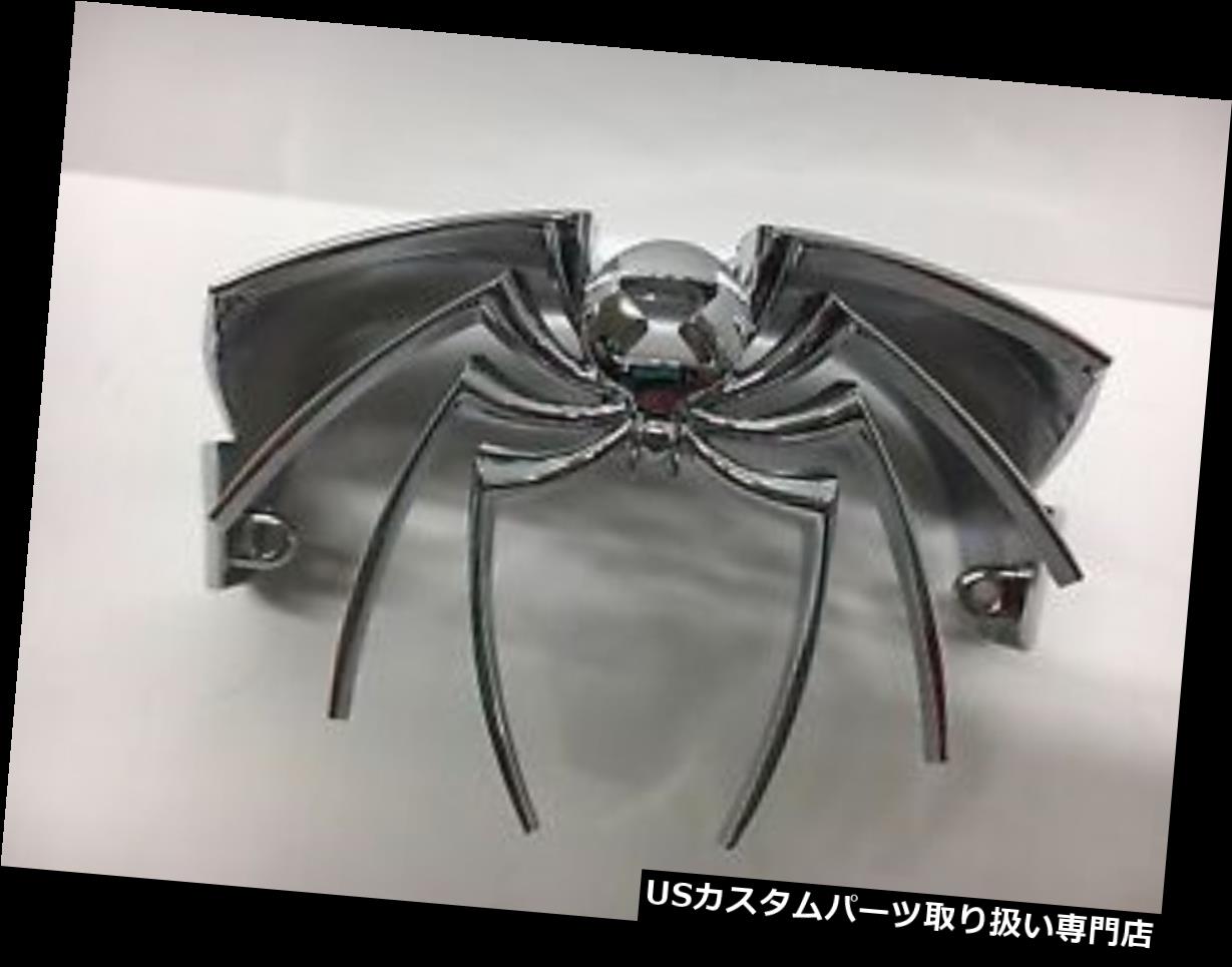 USテールライト Kuryakynクローム未亡人テールライトテールライトカバー73-16ハーレーバイク Kuryakyn Chrome Widow Taillight Tail Light Cover 73-16 Harley Motorbike 【並行輸入品】