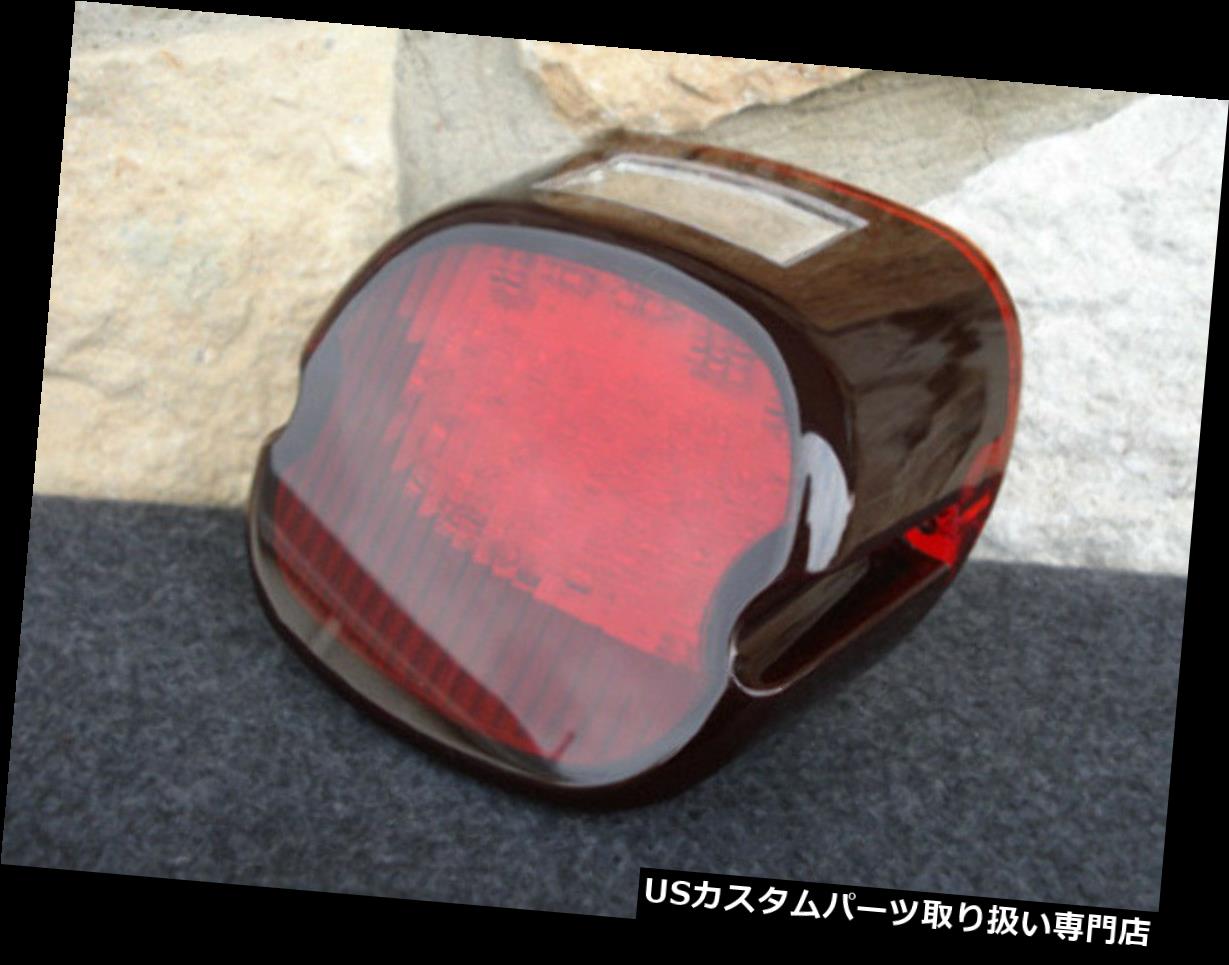 USテールライト HARLEY FAT BOY HERITAGE DYNA XLブライトファットBOBスタイルレイダウンLEDテールライト HARLEY FAT BOY HERITAGE DYNA XL BRIGHT FAT BOB STYLE LAY DOWN LED TAILLIGHT 【並行輸入品】