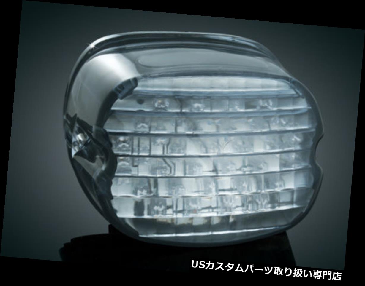 USテールライト HARLEY DAVIDSON用KURYAKYNロープロファイルLEDテールライトスモークタグライト KURYAKYN LOW PROFILE LED TAILLIGHT SMOKE TAG LIGHT FOR HARLEY DAVIDSON 【並行輸入品】