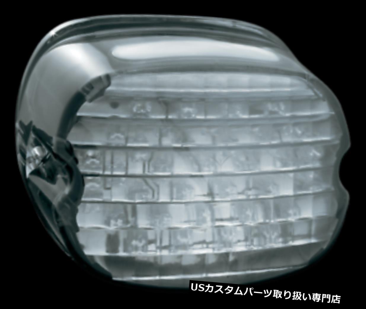 USテールライト 薄型LEDテールライトコンバージョンキット、各種スモークレンズ付き86-14 HDモッズ用 Low-Profile LED Taillight Conversion Kit w/ Smoke Lens for various 86-14 HD Mod 【並行輸入品】