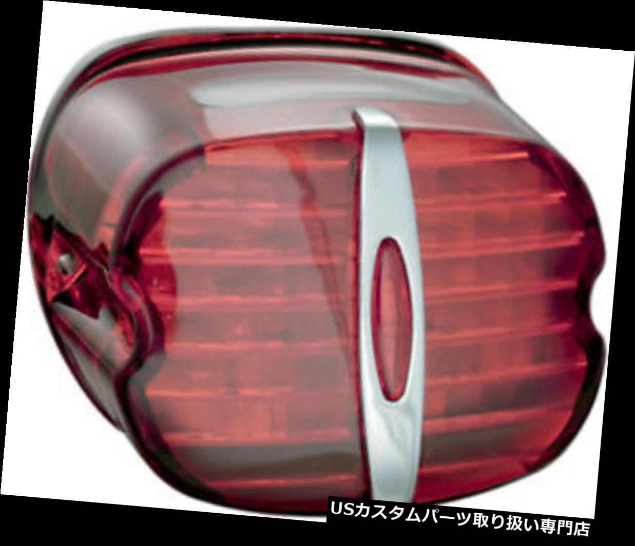 USテールライト KuryakynデラックスLEDテールライトレッドレンズw /タグライトウィンドウ5432 Kuryakyn Deluxe LED Taillight Red Lens w/ Tag Light Window 5432 【並行輸入品】|カスタムパーツ WORLD倉庫